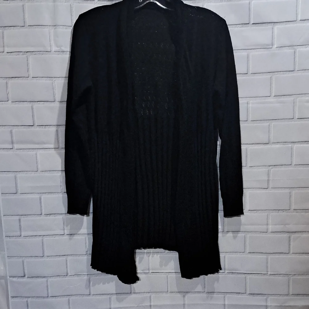 Classy Black Women's Cardigan Sweater - Picture 1 of 6